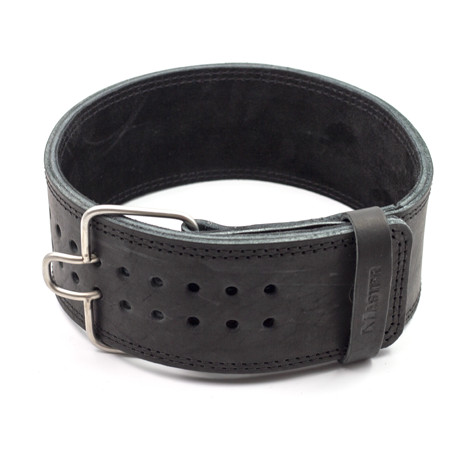 Powerlifting belt MASTER with buckle-hook